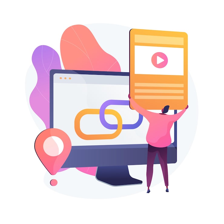 media player software computer application geolocation app location determination function male implementor programmer cartoon character vector isolated concept metaphor illustration 335657 2850 Internal Linking Advantages